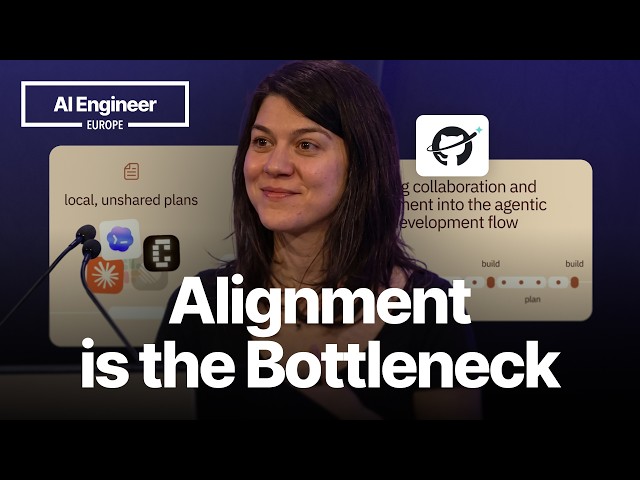Collaborative AI Engineering: One Dev, Two Dozen Agents, Zero Alignment — Maggie Appleton, GitHub