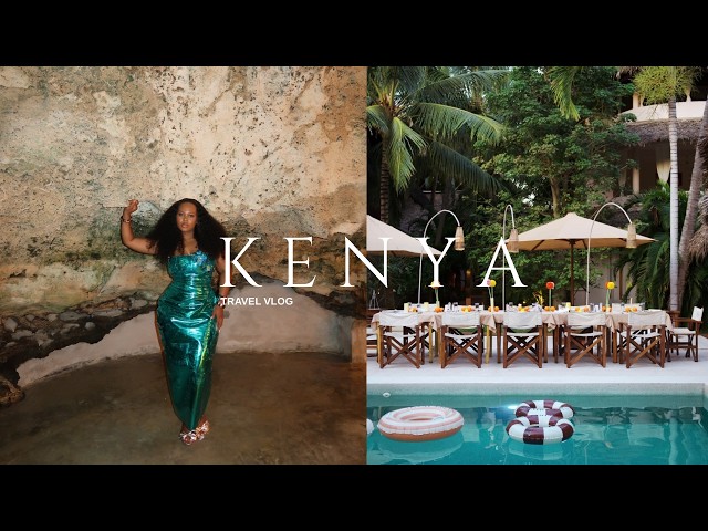 travel with me vlog | let's go to kenya + desirée iyama brand trip