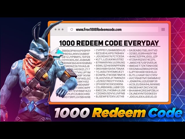 I Got 1000 Redeem Code in 5 Minutes😍🔥