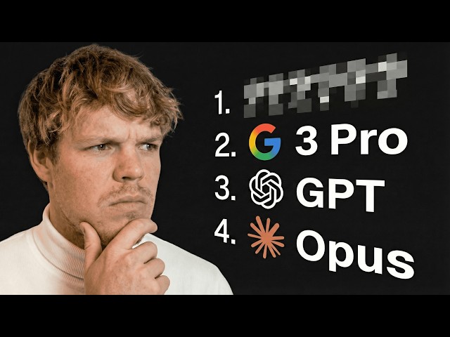 The Best Model For AI Coding Is...