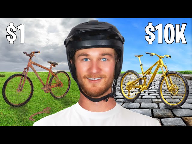 $1 vs $10,000 Mountain Bike