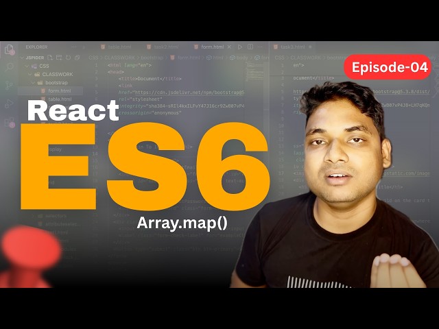 Episode - 04 || Everything About React Array  map use of array map in JavaScript and ReactJs in 2026
