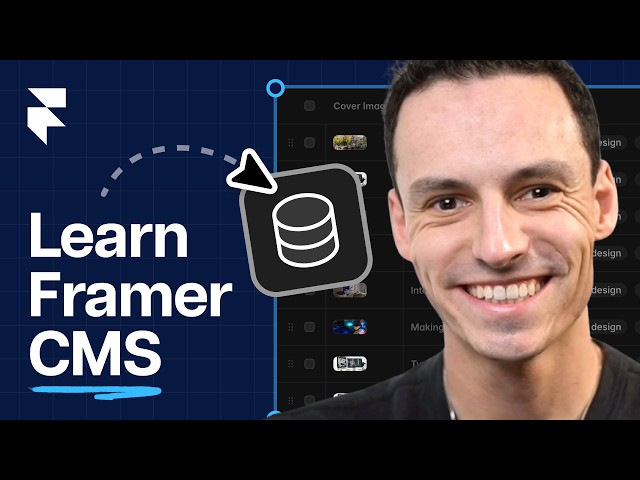 Learn Framer CMS in 22 Minutes (Crash Course 2026)