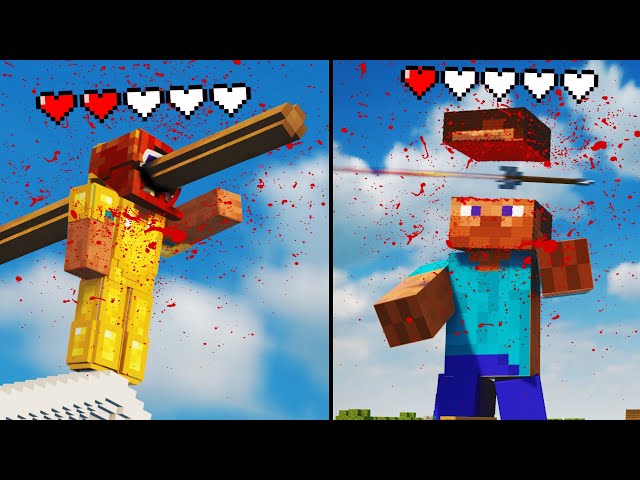 Can Steve Survive? / Upgrading Steve's Armor Until He Survives! 😱 FULL MOVIE