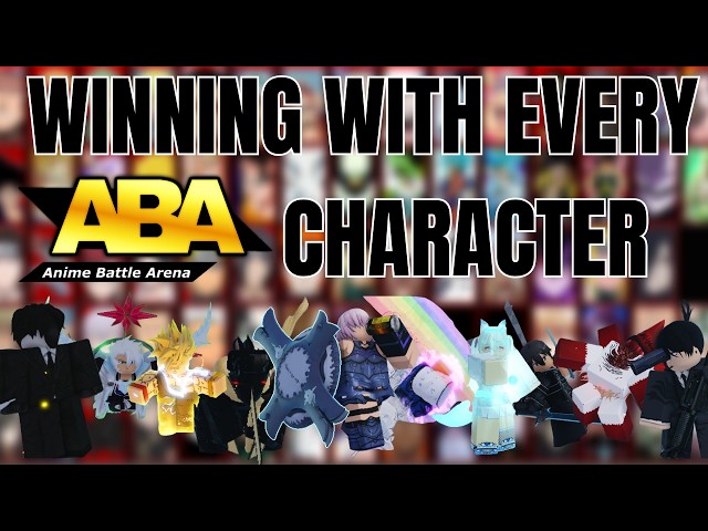 🌟 WINNING WITH EVERY ABA CHARACTER !! (FINAL) 🔥