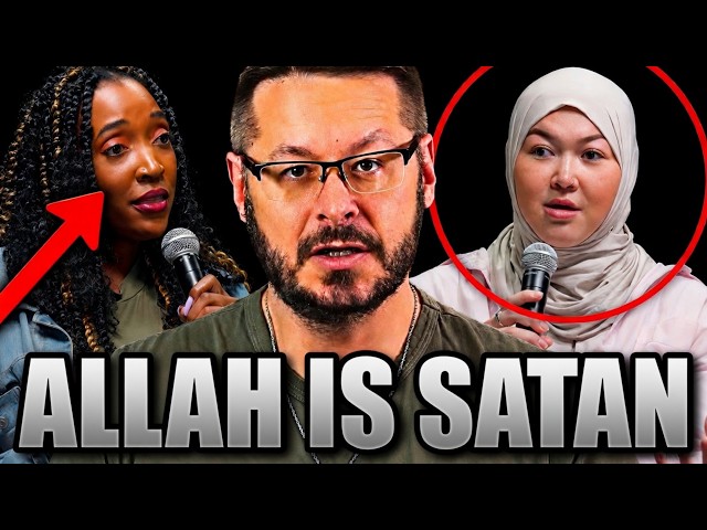 Muslim Women PANIC ON-STAGE Over ALLAH BEING SATAN In Islam..