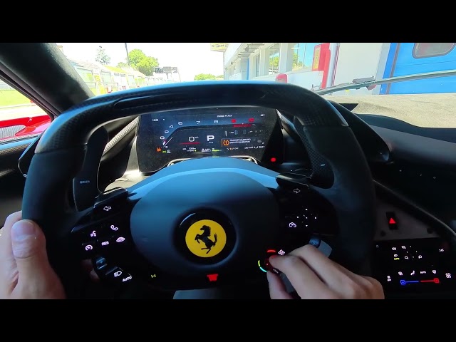 Ferrari F80 Hyper Car Inside View | Luxury Car Interior POV #ferrari #ferrarif80 #hypercars