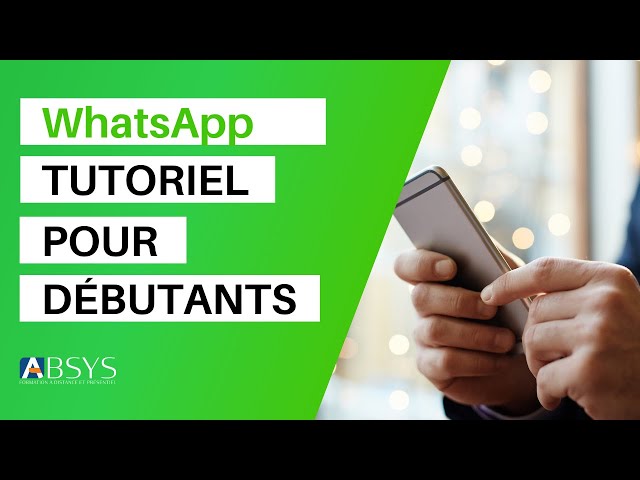 TUTORIAL - How to use WhatsApp (beginners)
