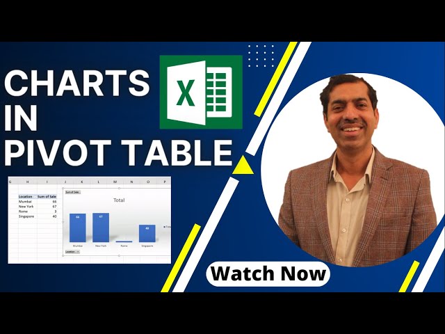 Charts In PIVOT TABLE
