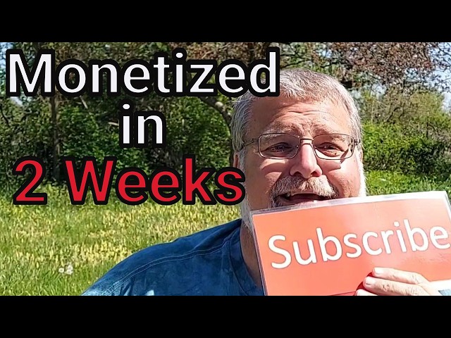 Want to get Monetized on YouTube in 12 days? - Here's how I did it