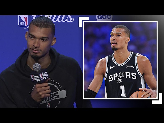 Victor Wembanyama Talks About What It Means to Make it to Game 1 of the NBA Finals | June 2, 2026