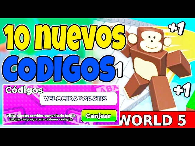 ALL SPEED MONKEY ESCAPE CODES FOR AUGUST 2026 - ROBLOX +1 SPEED MONKEY ESCAPE