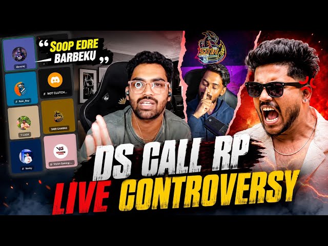 DS Gaming Live Call to Red Parasite 😡 SMR CONTROVERSY 