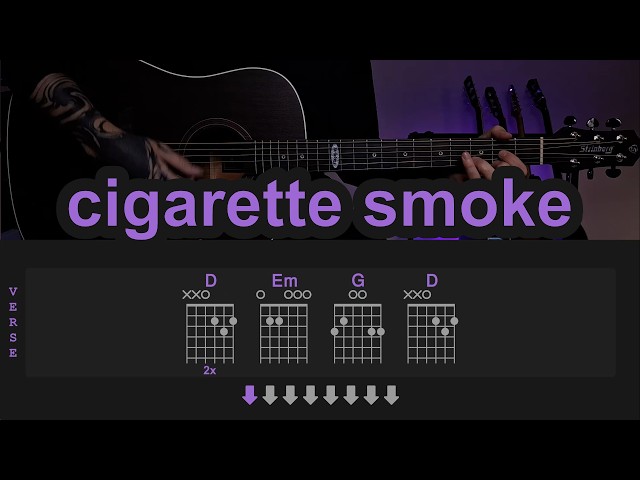 cigarette smoke - Olivia Rodrigo | Guitar Lesson/Tutorial with Chords/Tabs and Lyrics