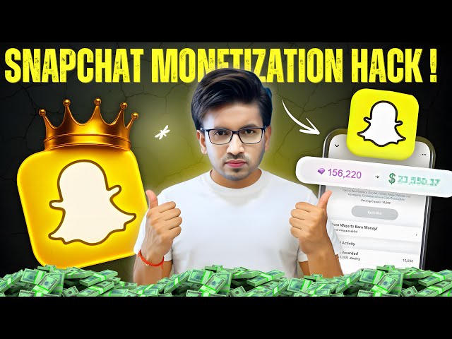 Snapchat Monetization 2025 🔥 | Snapchat Se Paise Kaise Kamaye? Snapchat Earning Truth!