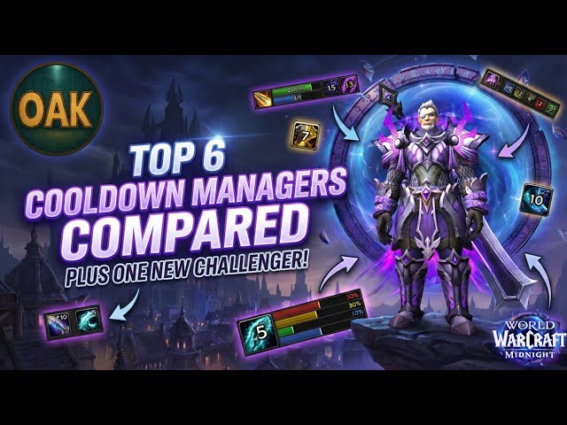Top 6 Cooldown Manager Addons Compared (Plus a New Challenger) | WoW UI Guide