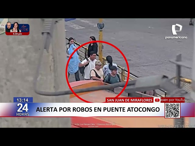 SJM: Theft Alert at Atocongo Bridge!