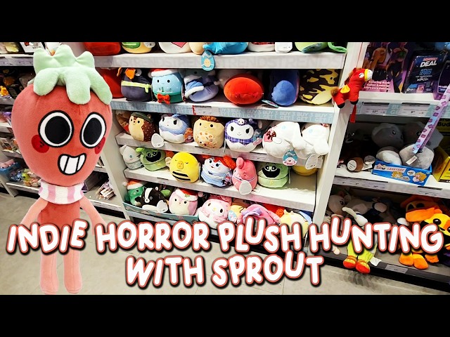 INDIE HORROR PLUSHIE HUNTING WITH DANDY'S WORLD SPROUT PLUSH