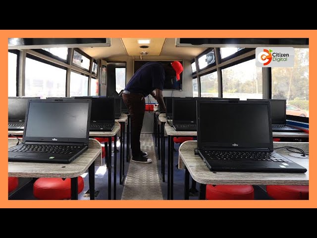 Over 200 Kibra learners benefit from mobile computer labs with coding and AI training