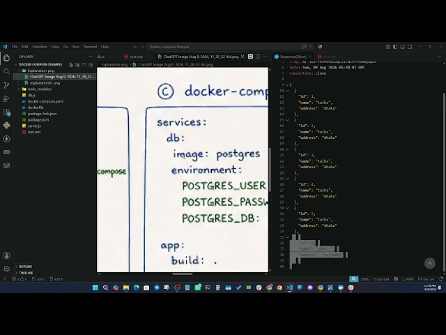 Build a CRUD API with Docker Node.JS Express.JS & PostgreSQL || Bangla