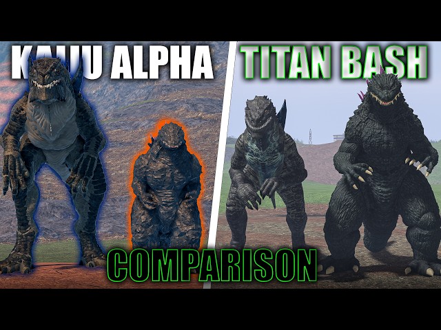 KAIJU ALPHA vs TITAN BASH – Zilla & Godzilla 2000