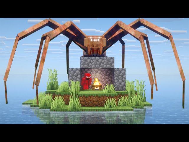 Surviving a Cursed Island In Minecraft Hardcore