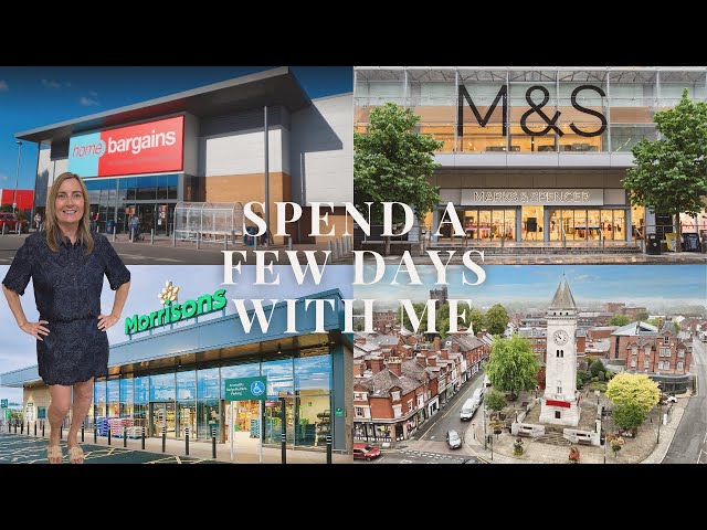 HOME BARGAINS & MORRISONS COME SHOP & HAULS / Day Trip, M&S Food Haul & Lots More 