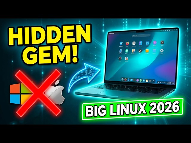 I Ditched Windows And MacOS For This Hidden Linux Gem (And I’m Not Going Back) --Big Linux 2026