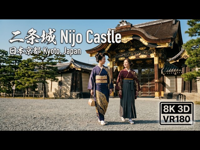 8K3D VR180 | Echoes of the Momoyama: Nijo Castle, Japan | 日本京都二条城：桃山梦华录