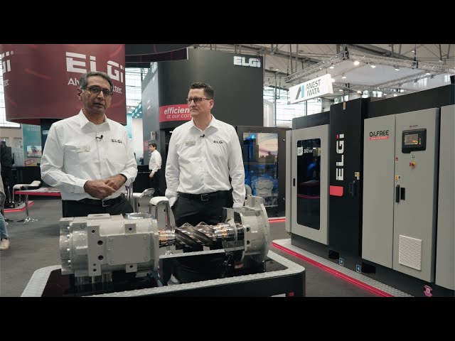 ELGi Introduces Advanced Compressed Air Solutions at Hannover Messe 2023!