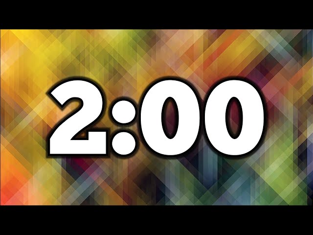 2 Minute Timer