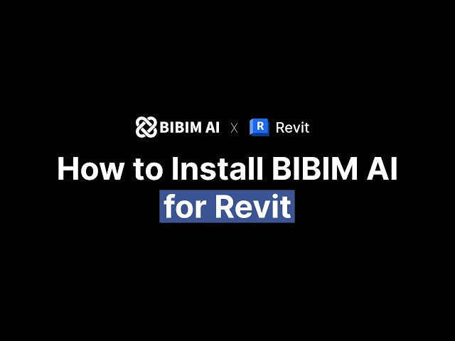 How to Install BIBIM AI for Revit