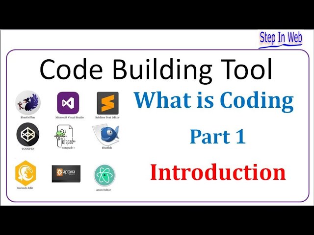Web Code Building Tool - Introduction