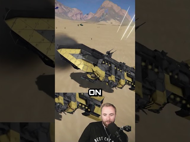 ILLEGAL levels of fire power 🔥💪 #spaceengineers #twitch #showcase