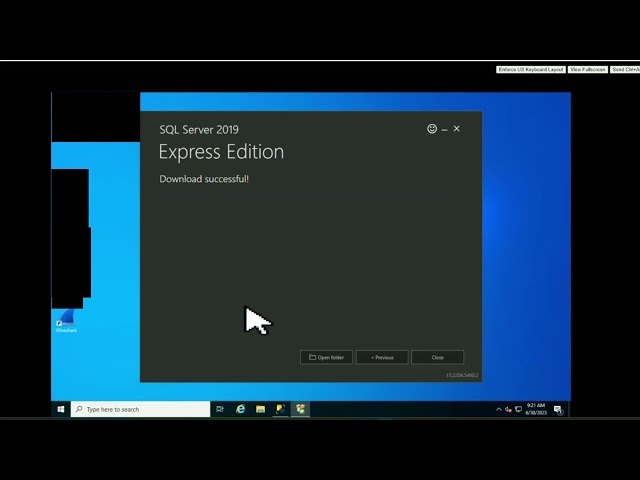 How to upgrade Microsoft SQL Server Express 2016 (or 2017) to 2019 -  Walkthrough