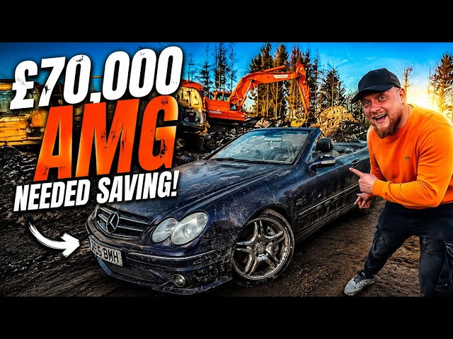ATTEMPTING TO SAVE THIS NEGLECTED $70000 AMG!!