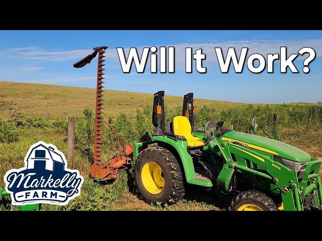 I Rescued This Old Sickle Mower — Can It Actually Work?