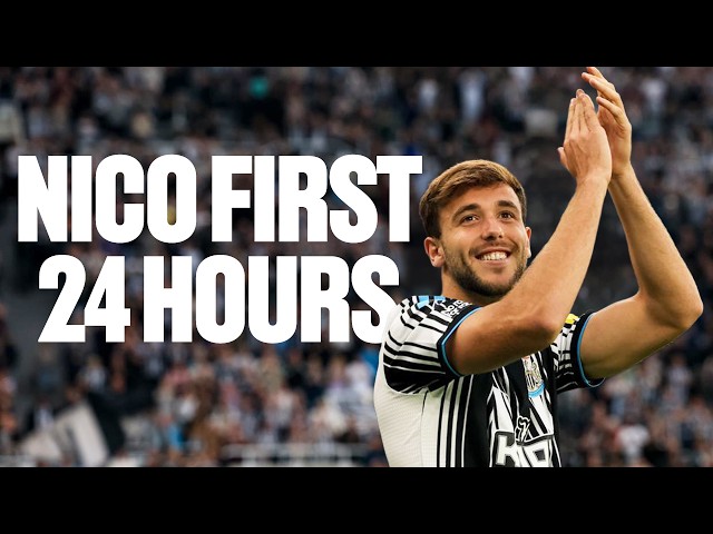 Inside Nico González's First 24 Hours At Newcastle United 🇪🇸