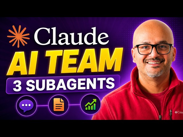 Build a 3-Agent AI Content Team in Claude Code (Nobody Shows You This) | Claude Code Full Course