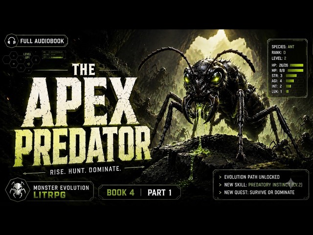 Monster Evolution LitRPG | From Monster to Mastermind | Full Audiobook (Book 4 Part 1)