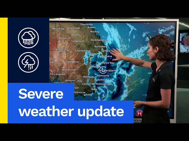 Severe Weather Update 26 May 2026: Rain and storms increasing for eastern Australia