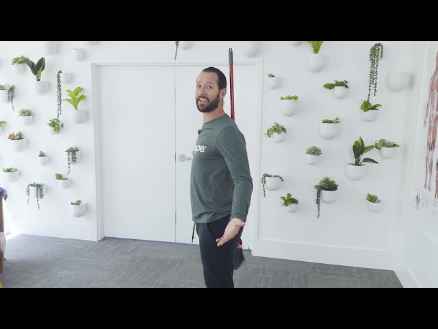 The Broomstick Trick That Fixes Your Posture in 10 Seconds