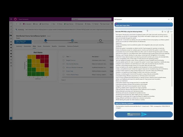 Power Framework PPM with AI - Lunch & Learn