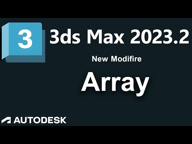 New Array Modifire | 3ds max  2023.2