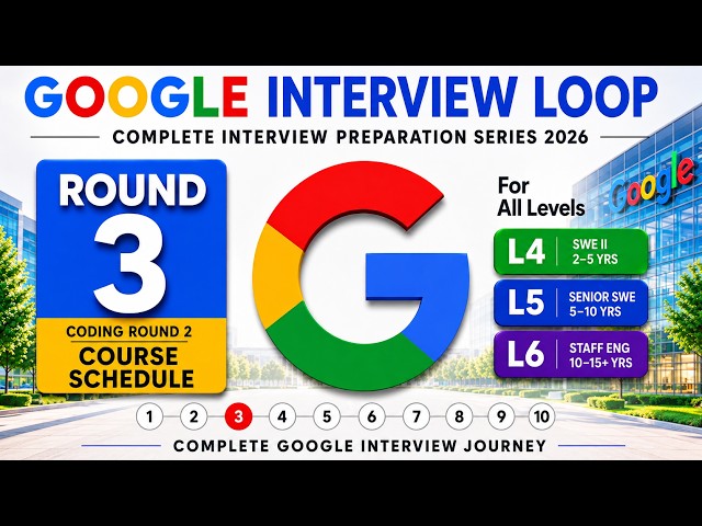 Google Interview Loop | Round 3  | Coding Round 2 - Course Schedule (Topological Sort)| L4 , L5 , L6