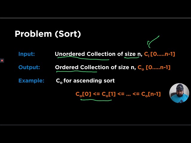 Sorting (6a): The Problem