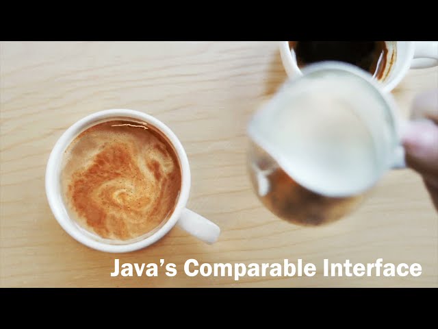 Java's Comparable Interface