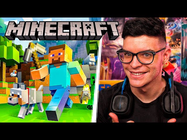 JUGANDO MINECRAFT POR PRIMERA VEZ | CreativeSergi