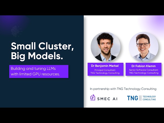 How a Small Team Beat the AI Giants: Building Big LLMs Without a Huge GPU Cluster