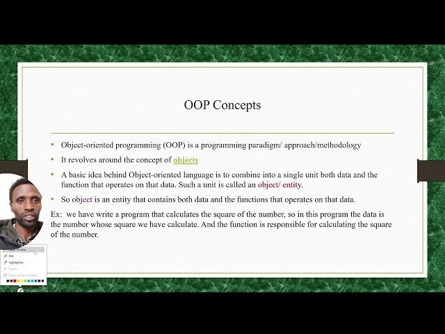Introduction to OOP In java with Afaan Oromo